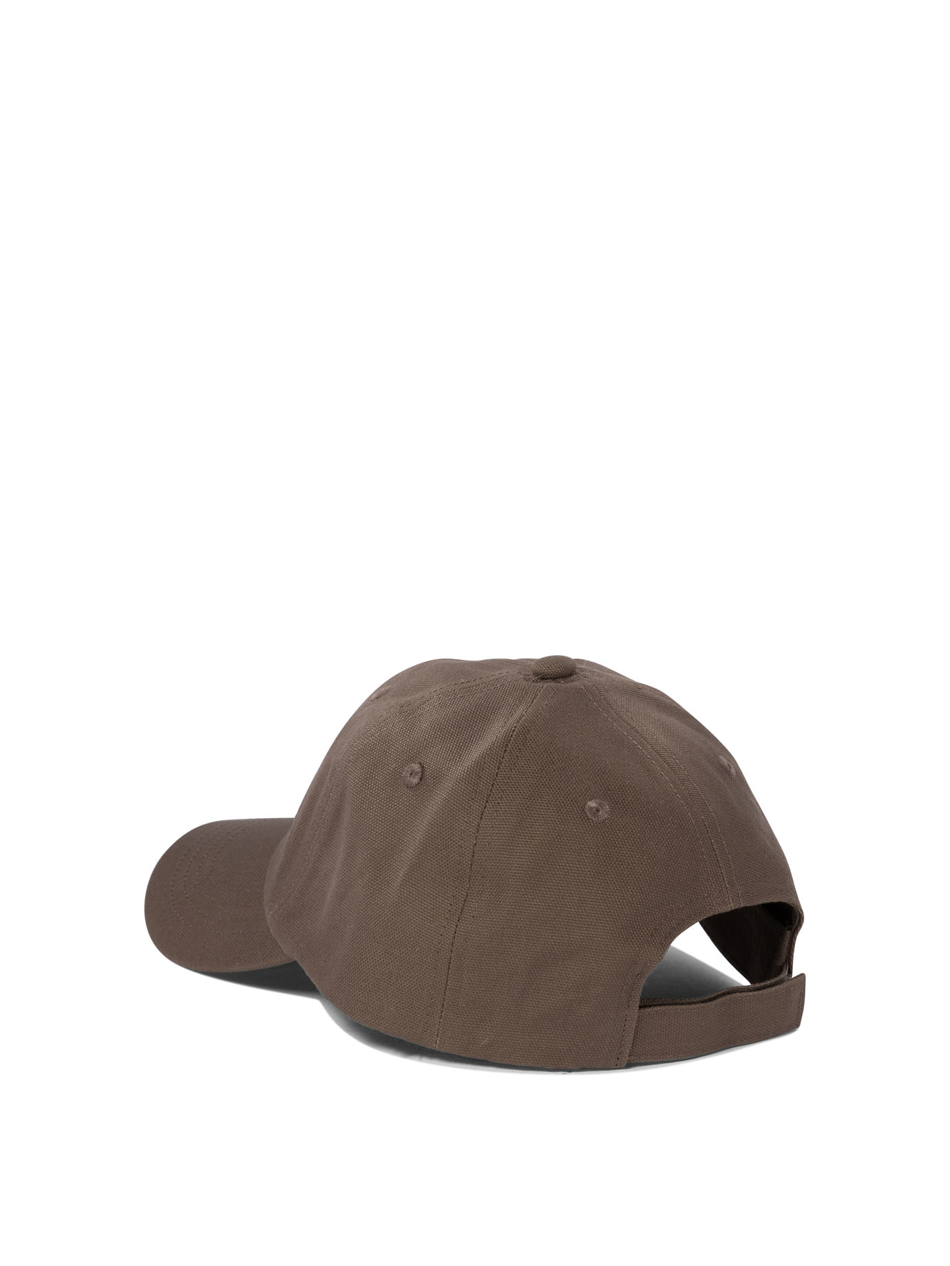 STOCKHOLM SURFBOARD CLUB Brown Baseball cap with embroidered logo